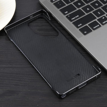 For Samsung Galaxy S22 Ultra 5G Electroplating Frameless Frosted Anti-Glare PC MagSafe Phone Case(Black) - Galaxy S22 Ultra 5G Cases by buy2fix | Online Shopping UK | buy2fix