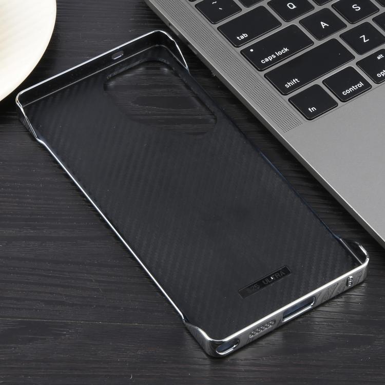 For Samsung Galaxy S23 Ultra 5G Electroplating Frameless Frosted Anti-Glare PC MagSafe Phone Case(Silver White) - Galaxy S23 Ultra 5G Cases by buy2fix | Online Shopping UK | buy2fix