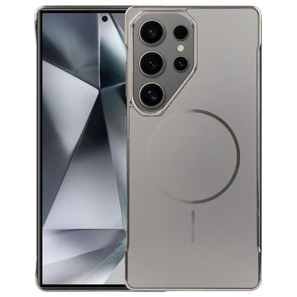 For Samsung Galaxy S24 Ultra 5G Electroplating Frameless Frosted Anti-Glare PC MagSafe Phone Case(Titanium Gray) - Galaxy S24 Ultra 5G Cases by buy2fix | Online Shopping UK | buy2fix