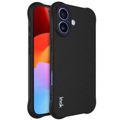 For iPhone 17 imak Shockproof Airbag TPU Phone Case(Matte Black) - iPhone 17 Cases by imak | Online Shopping UK | buy2fix