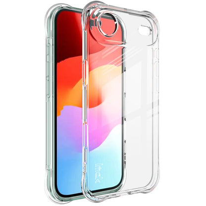 For iPhone 17 Air imak Shockproof Airbag TPU Phone Case(Transparent) - iPhone 17 Air Cases by imak | Online Shopping UK | buy2fix
