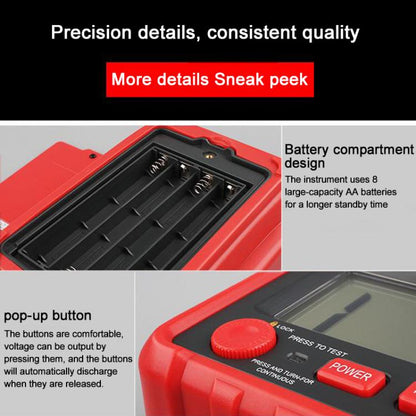 TASI TA8322A High Voltage Digital Electronic Meter Insulation Resistance Tester - Current & Voltage Tester by TASI | Online Shopping UK | buy2fix