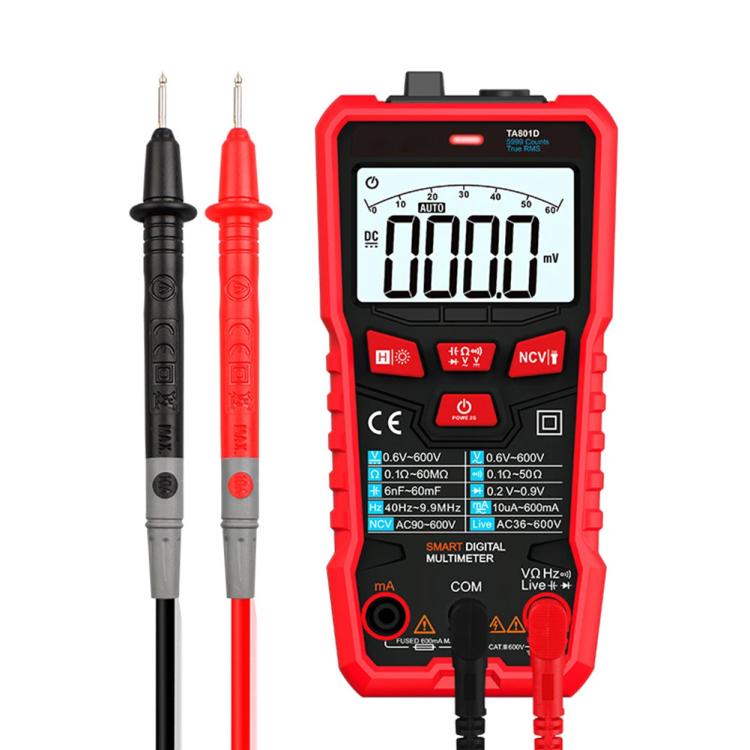 TASI TA801D Multi-function Digital High Precision Multimeter - Digital Multimeter by TASI | Online Shopping UK | buy2fix