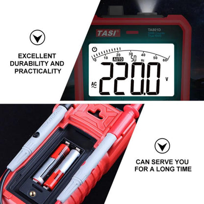 TASI TA801D Multi-function Digital High Precision Multimeter - Digital Multimeter by TASI | Online Shopping UK | buy2fix