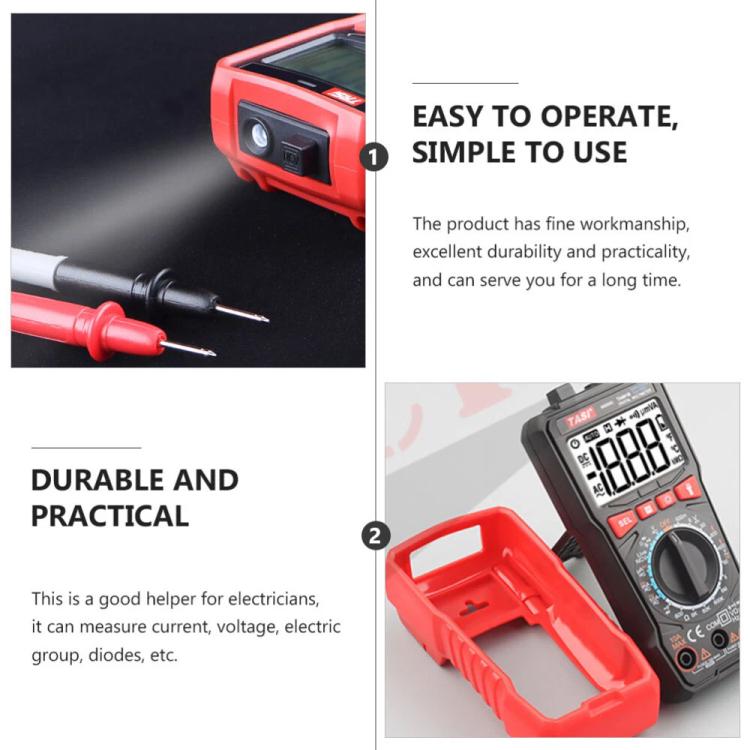 TASI TA801D Multi-function Digital High Precision Multimeter - Digital Multimeter by TASI | Online Shopping UK | buy2fix