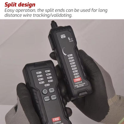 TASI TA502A Multi-function Anti-interference Network Cable Tester - Lan Cable and Tools by TASI | Online Shopping UK | buy2fix