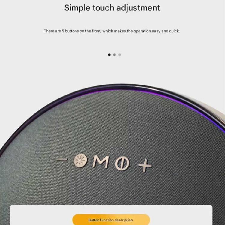 LP19 HI-FI Sound RGB Light BT Speaker Home System Theatre Music Player(Gold) - Desktop Speaker by buy2fix | Online Shopping UK | buy2fix