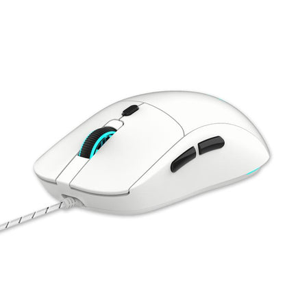 HXSJ X200 3600DPI Colorful Luminous Wired Mouse, Cable Length: 1.5m(White) - Wired Mice by HXSJ | Online Shopping UK | buy2fix