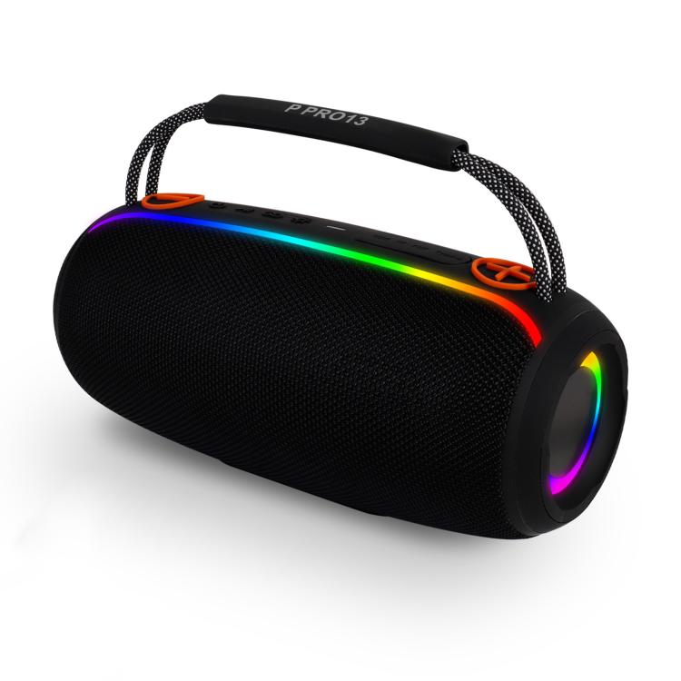 PRO13 20W Portable Outdoor IPX5 Stereo Soundbar Subwoofer RGB Wireless Speakers(Black) - Waterproof Speaker by buy2fix | Online Shopping UK | buy2fix
