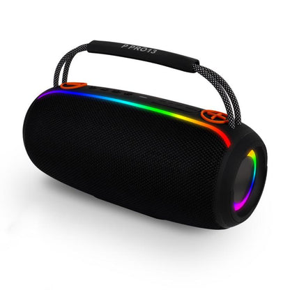 PRO13 20W Portable Outdoor IPX5 Stereo Soundbar Subwoofer RGB Wireless Speakers(Black) - Waterproof Speaker by buy2fix | Online Shopping UK | buy2fix