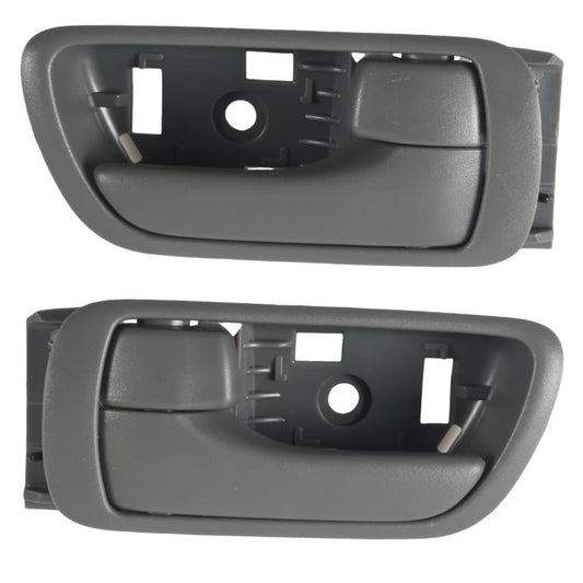 Pair Car Left and Right Door Inside Handle for Toyota Camry 2002-2006 69205-AA021, 69206-AA021(Grey) - Door Handles by buy2fix | Online Shopping UK | buy2fix