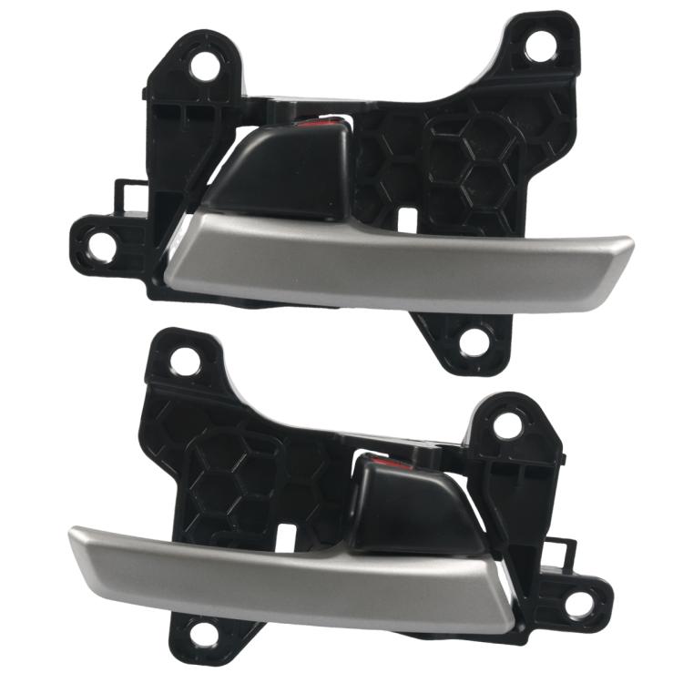 Pair Car Left and Right Door Inside Handle for Hyundai Elantra 2017-2020 82620-F2000, 82610-F2000(Black + Silver) - Door Handles by buy2fix | Online Shopping UK | buy2fix