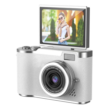 LK007 2.4 inch HD CCD Camera Retro Kids Camera(White) - Children Cameras by buy2fix | Online Shopping UK | buy2fix