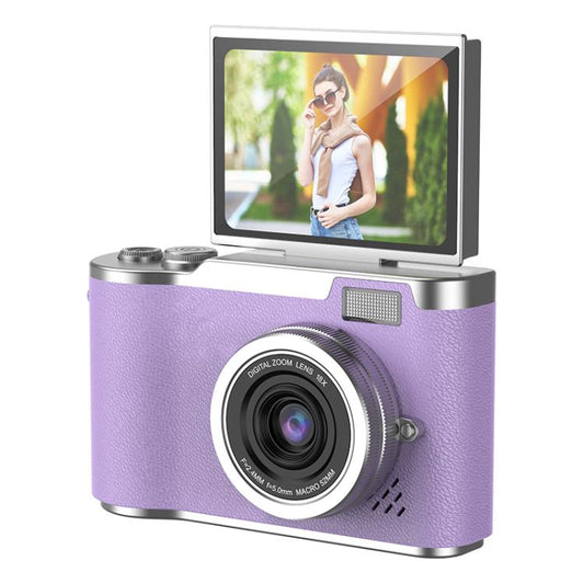 LK007 2.4 inch HD CCD Camera Retro Kids Camera(Purple) - Children Cameras by buy2fix | Online Shopping UK | buy2fix