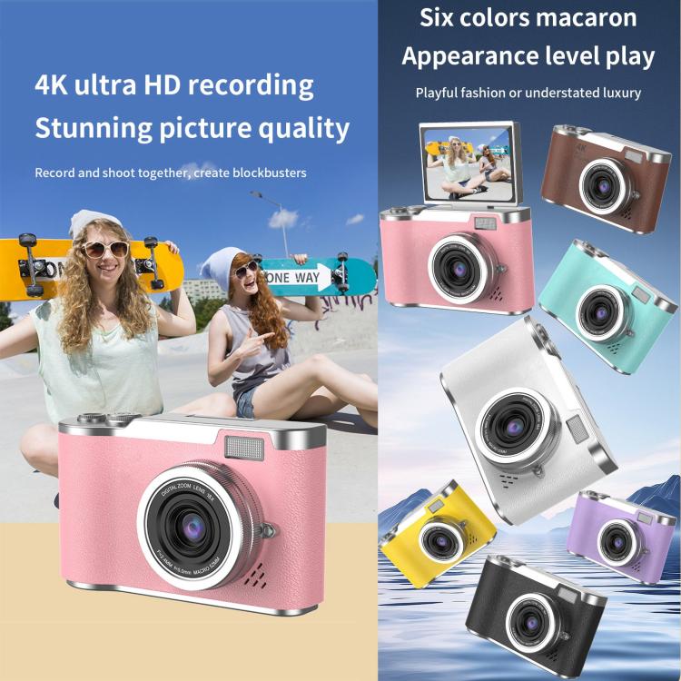 LK007 2.4 inch HD CCD Camera Retro Kids Camera(Pink) - Children Cameras by buy2fix | Online Shopping UK | buy2fix