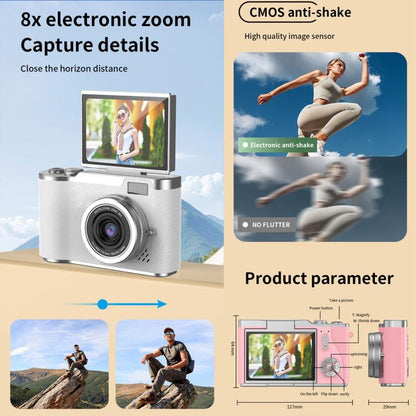 LK007 2.4 inch HD CCD Camera Retro Kids Camera(Black) - Children Cameras by buy2fix | Online Shopping UK | buy2fix