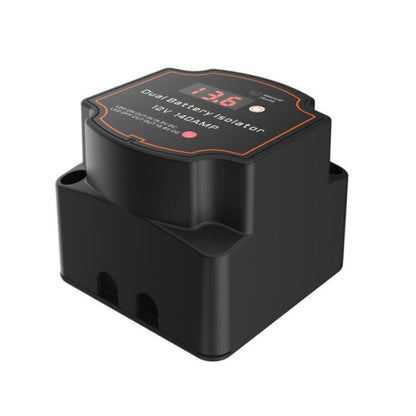 IP68 12V 140A Car Smart Dual Battery Isolation Controller with Digital Display Voltmeter, Type:3m Set - Relays by buy2fix | Online Shopping UK | buy2fix