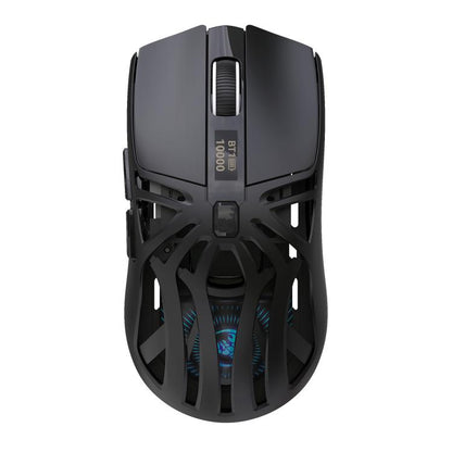HXSJ T400 Tri-mode Rechargeable Wireless Mouse(Black) - Wireless Mice by HXSJ | Online Shopping UK | buy2fix