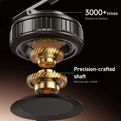 G712 Three-axis Folding Vacuum Adsorption Magnetic Car Phone Holder(Silver) - Universal Car Holders by buy2fix | Online Shopping UK | buy2fix