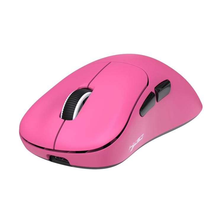 HXSJ T700 Tri-mode Lightweight Wireless Mouse(Pink) - Wireless Mice by HXSJ | Online Shopping UK | buy2fix