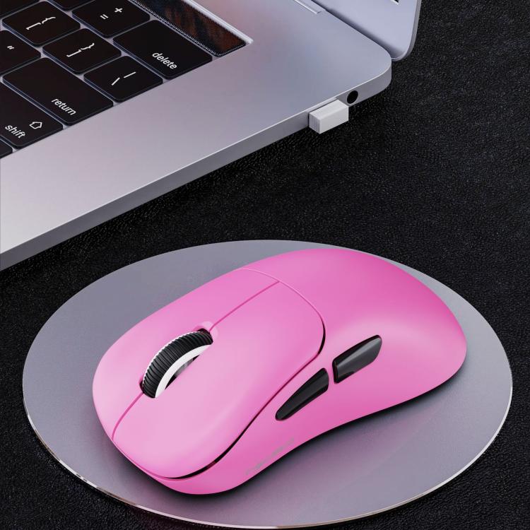 HXSJ T700 Tri-mode Lightweight Wireless Mouse(Pink) - Wireless Mice by HXSJ | Online Shopping UK | buy2fix