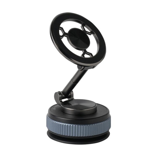 XZK104 2nd Generation Vacuum Adsorption Magnetic Folding Car Phone Holder(Gun Metal A Type) - Universal Car Holders by buy2fix | Online Shopping UK | buy2fix