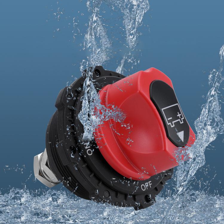 12-24V 300A Heavy-Duty DC Battery Disconnect Switch, Type:Old with OUT Handle Removable - Car Switches by buy2fix | Online Shopping UK | buy2fix