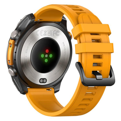 Zeblaze Stratos 4 Rugged Outdoor GPS Smart Watch 1.43 inch Screen 5 ATM & IP69K(Orange) - Smart Watches by Zeblaze | Online Shopping UK | buy2fix