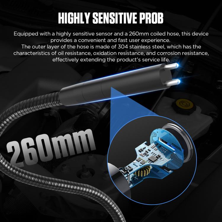 AUTOOL AS502 Digital Display Intelligent Car Brake Fluid Tester Water Content Testing(Black) - Electronic Test by buy2fix | Online Shopping UK | buy2fix