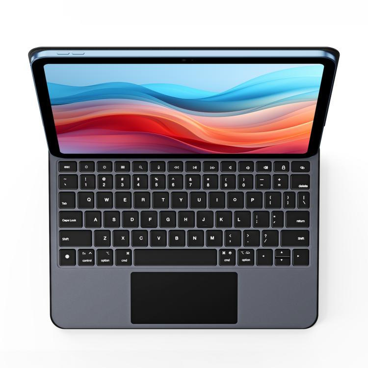 For iPad 2025 / 2022 DUX DUCIS MK Pro Series Floating Magnetic Keyboard Tablet Leather Case(Black) - Universal by DUX DUCIS | Online Shopping UK | buy2fix