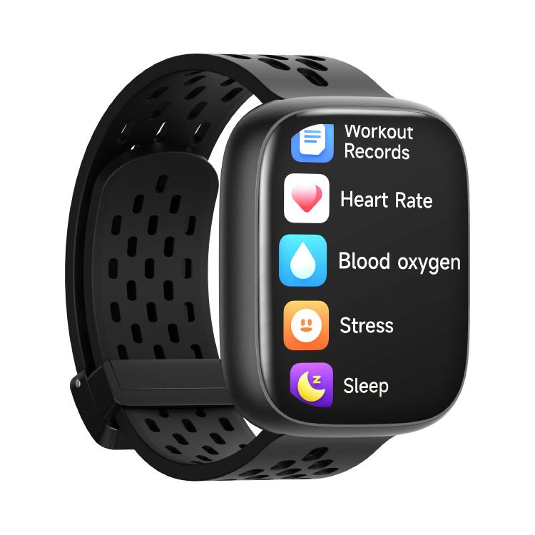 MOMAX SW1S 1.83 inch Screen IP68 Waterproof Smart Sports Watch(Black) - Smart Watches by MOMAX | Online Shopping UK | buy2fix