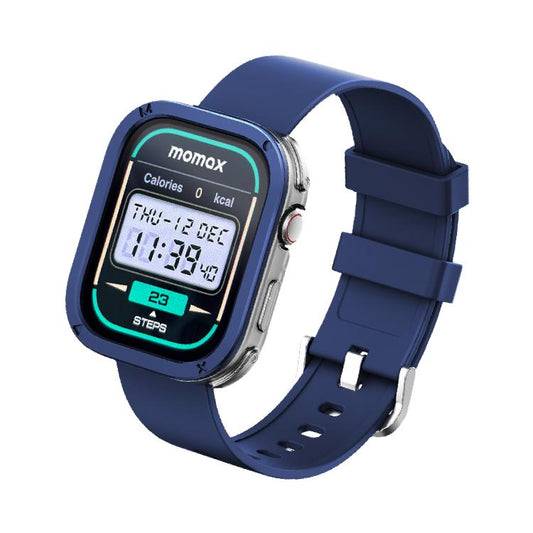 MOMAX SW3S 1.99 inch Screen 3ATM Waterproof Smart Sports Watch(Blue) - Smart Watches by MOMAX | Online Shopping UK | buy2fix