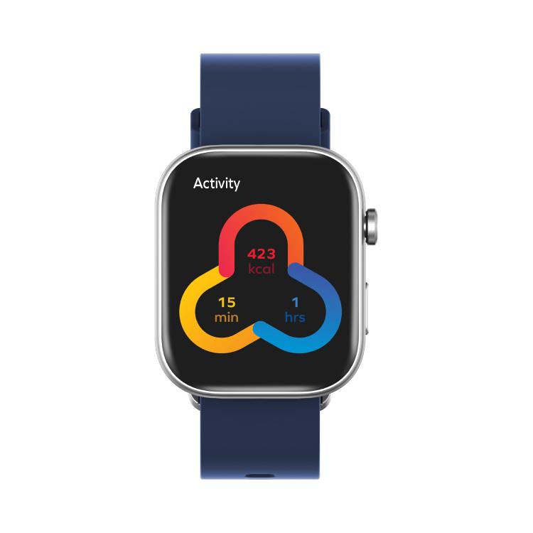 MOMAX SW3S 1.99 inch Screen 3ATM Waterproof Smart Sports Watch(Blue) - Smart Watches by MOMAX | Online Shopping UK | buy2fix