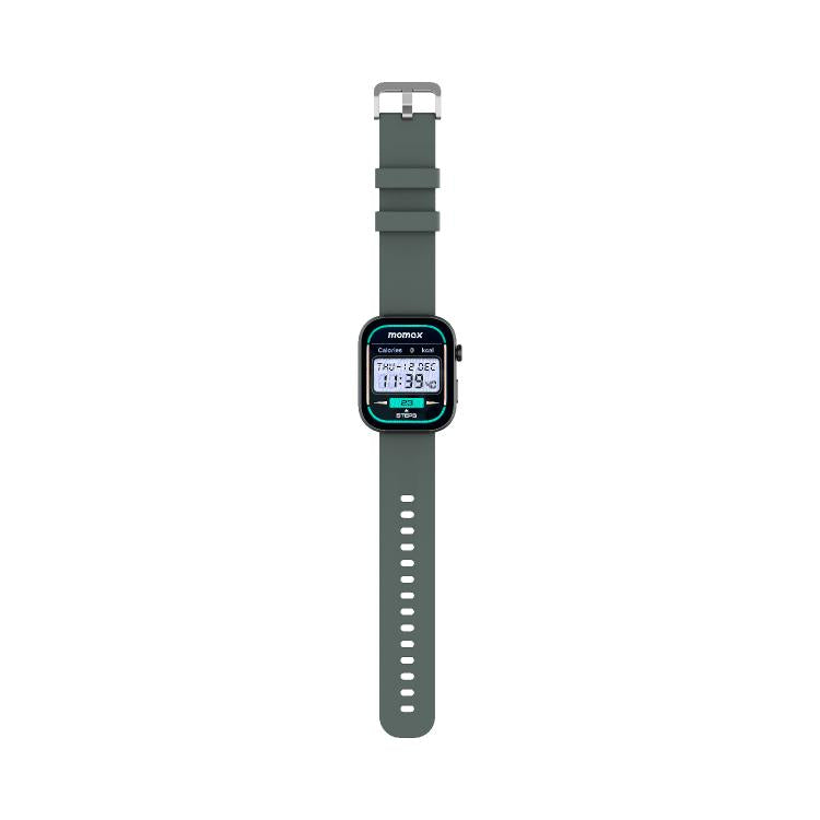 MOMAX SW3S 1.99 inch Screen 3ATM Waterproof Smart Sports Watch(Green) - Smart Watches by MOMAX | Online Shopping UK | buy2fix