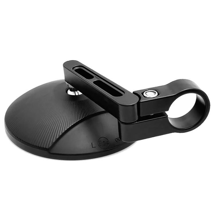 2pcs/Set Adjustable Motorcycle Bicycle Handlebar Rearview Mirror(Black) - Side Mirrors by buy2fix | Online Shopping UK | buy2fix