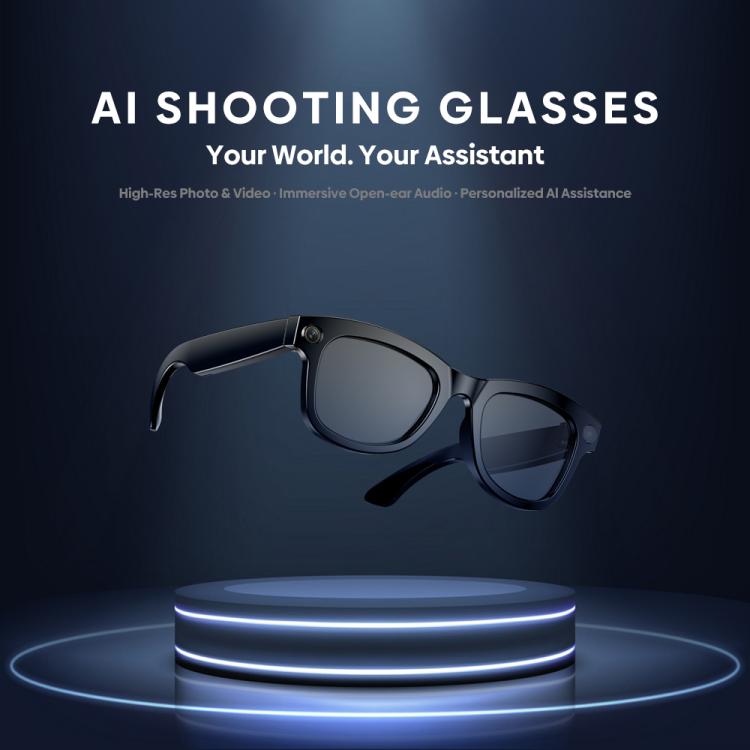 Zeblaze Eyewear AI Shooting Glasses Open-ear Audio AI Assistance(Sunglasses Lenses) - Smart Glasses by Zeblaze | Online Shopping UK | buy2fix