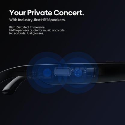 Zeblaze Eyewear AI Shooting Glasses Open-ear Audio AI Assistance(Transparent Lenses) - Smart Glasses by Zeblaze | Online Shopping UK | buy2fix