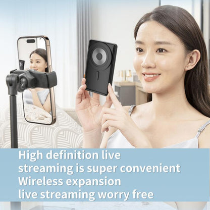 RK-X40E MagSafe Magnetic Rear Selfie Screen Bluetooth Camera Version(Black) - Others Accessories by buy2fix | Online Shopping UK | buy2fix