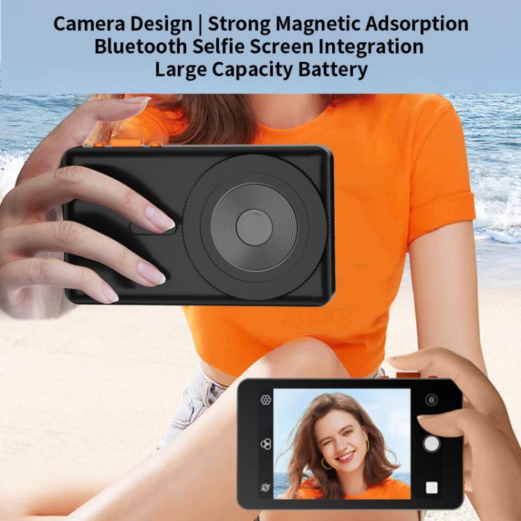 RK-X40E MagSafe Magnetic Rear Selfie Screen Bluetooth Camera Version(Black) - Others Accessories by buy2fix | Online Shopping UK | buy2fix