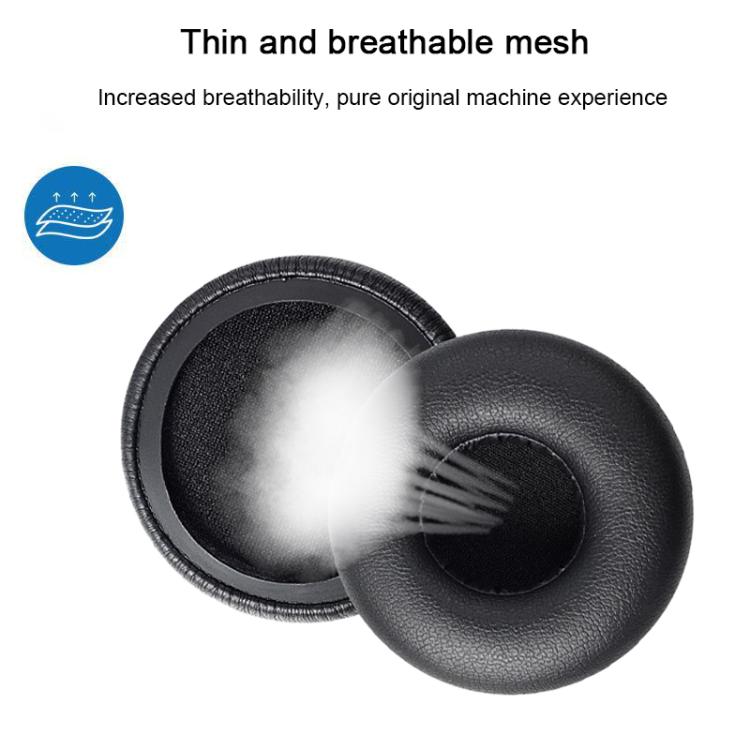 2pcs Sponge Replacement Earpads For AKG K402 / K414P / K418P(Black) - Earmuff & Pad by buy2fix | Online Shopping UK | buy2fix