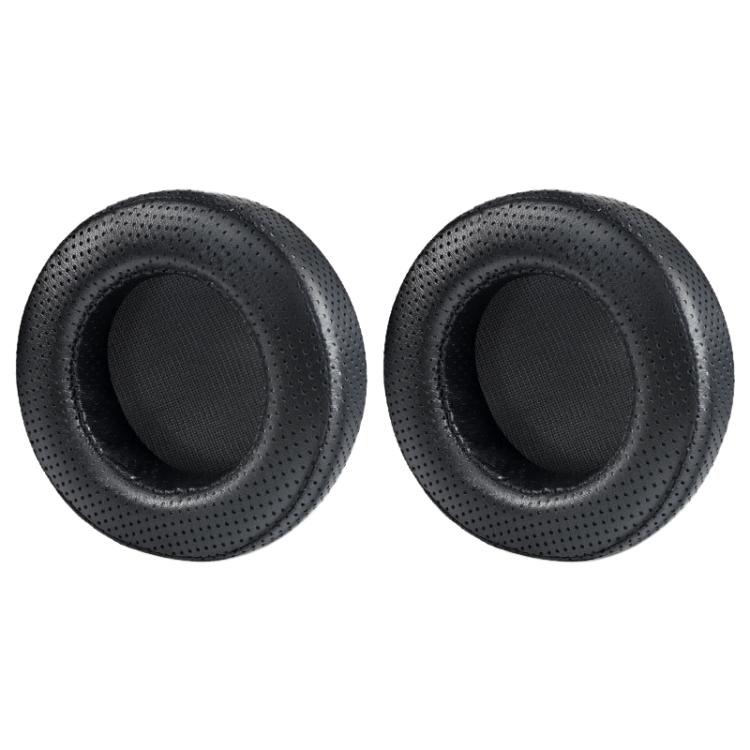 2pcs Perforated Lambskin Splicing Replacement Earpads For AKG K612 / K712(Black) - Earmuff & Pad by buy2fix | Online Shopping UK | buy2fix