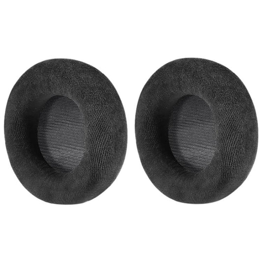 2pcs Velvet Replacement Earpads For AKG K612 / K712(Black) - Earmuff & Pad by buy2fix | Online Shopping UK | buy2fix