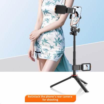 RK-X40G Mini Rear Selfie Screen Sound Version with Clip(Black) - Others Accessories by buy2fix | Online Shopping UK | buy2fix