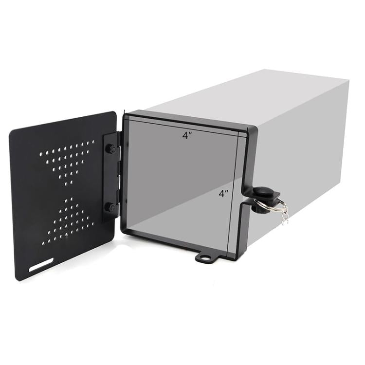 2pcs/Set RV Square Bumper Protective Cover RV Sewer Hose Cover Caps(Black) - Tank Covers by buy2fix | Online Shopping UK | buy2fix