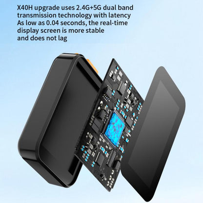 RK-X40H Mini Rear Selfie Screen Sync Sound Version(White) - Others Accessories by buy2fix | Online Shopping UK | buy2fix