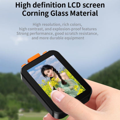 RK-X40H Mini Rear Selfie Screen Sync Sound Version(White) - Others Accessories by buy2fix | Online Shopping UK | buy2fix