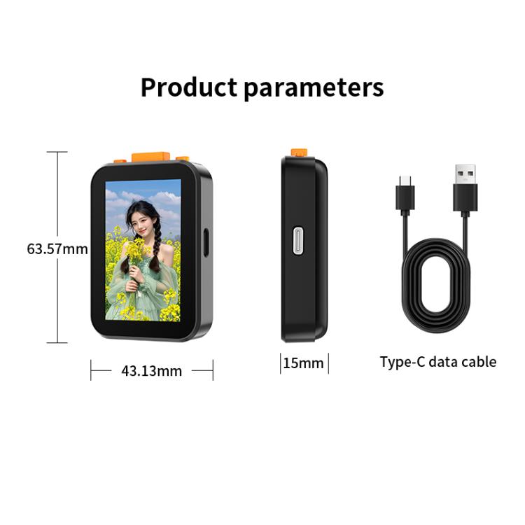 RK-X40H Mini Rear Selfie Screen Sync Sound Version(White) - Others Accessories by buy2fix | Online Shopping UK | buy2fix