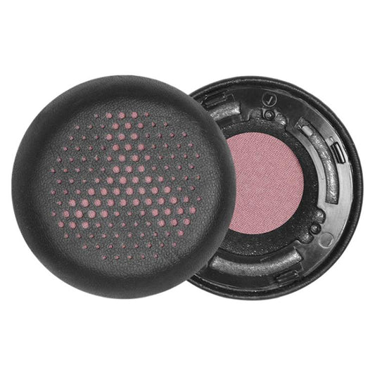 2pcs Protein Leather Replacement Earpads For AKG Y500(Black + Pink Mesh) - Earmuff & Pad by buy2fix | Online Shopping UK | buy2fix