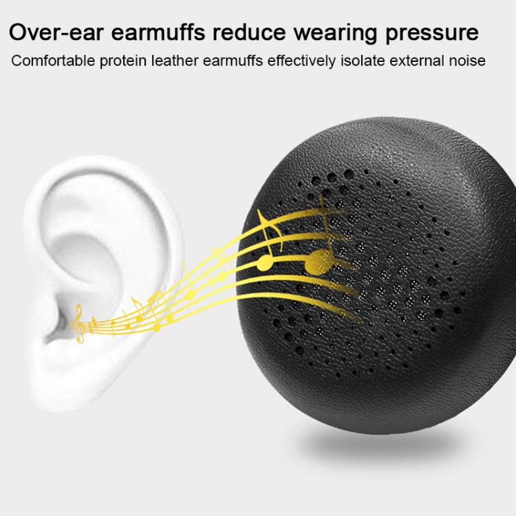 2pcs Protein Leather Replacement Earpads For AKG Y500(Black + Pink Mesh) - Earmuff & Pad by buy2fix | Online Shopping UK | buy2fix