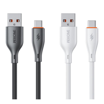 WK WDC-67a Kinkong 1m 66W PVC Data Cable, Interface:USB to Type-C(Black) - USB-C & Type-C Cable by WK | Online Shopping UK | buy2fix